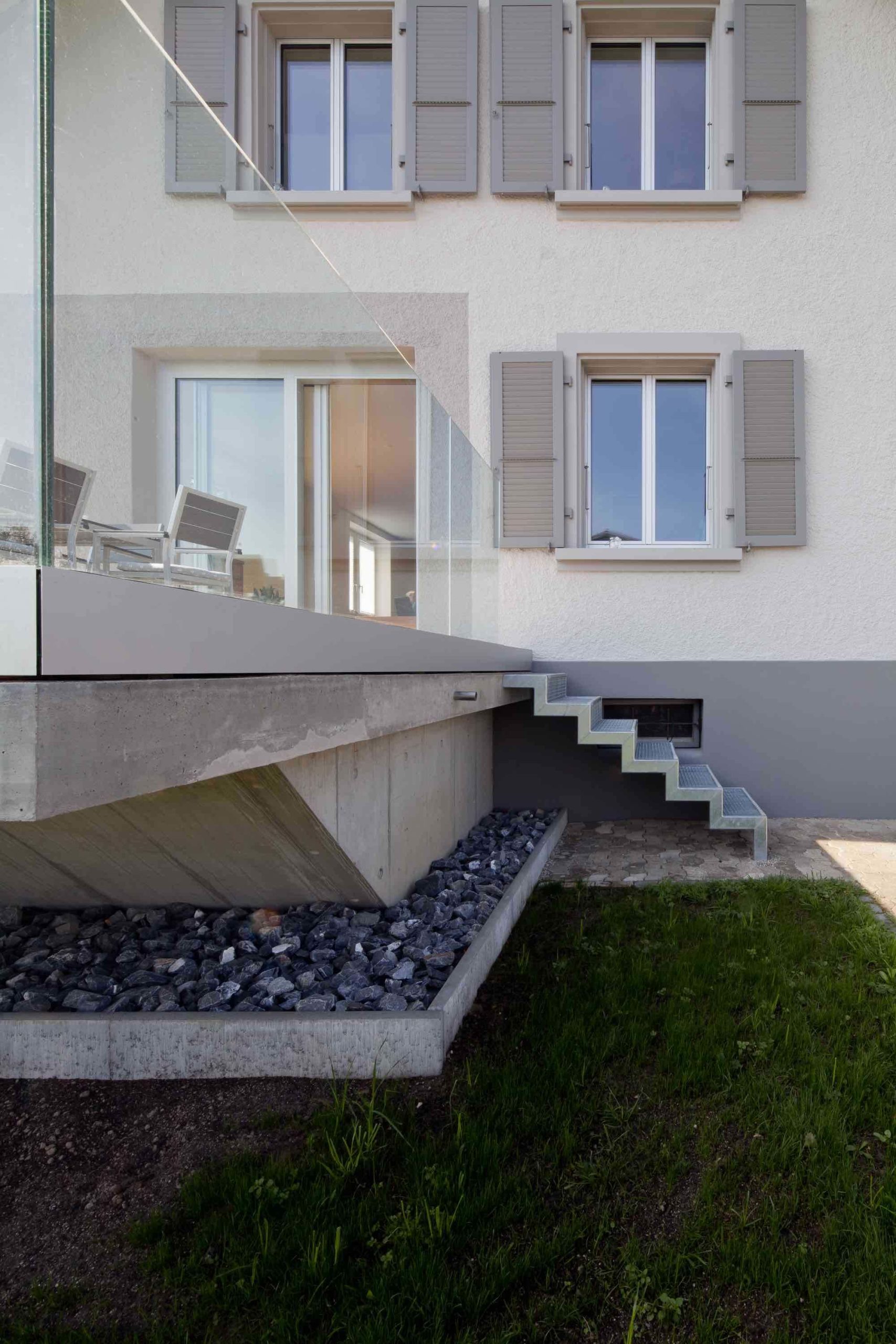 Fassadensanierung durch die Viktor Wyss AG in Flumenthal, Solothurn